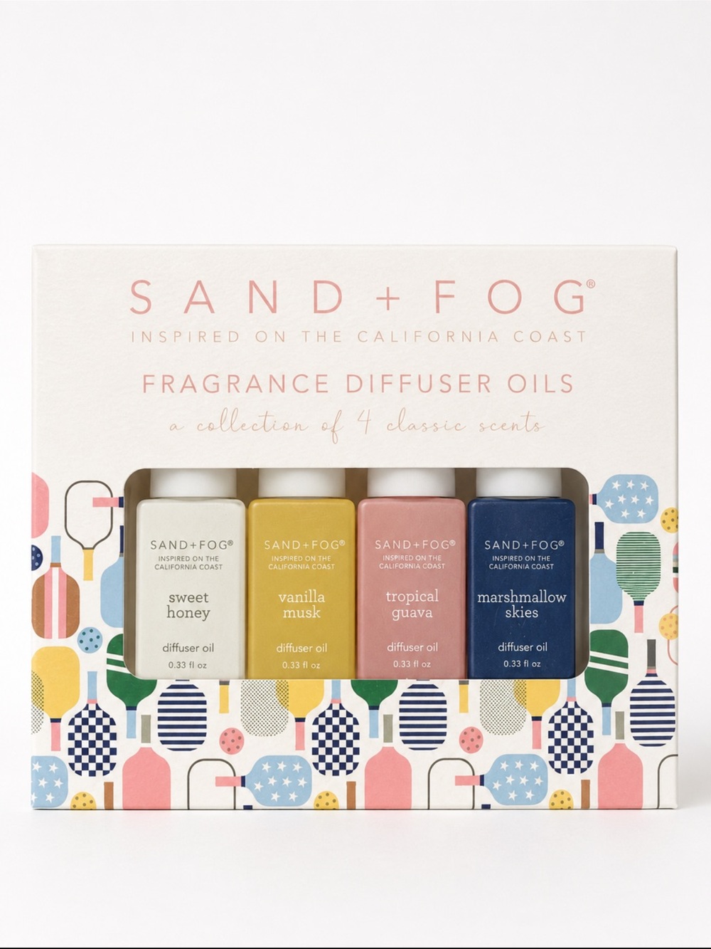 Sand + fog diffuser oils set